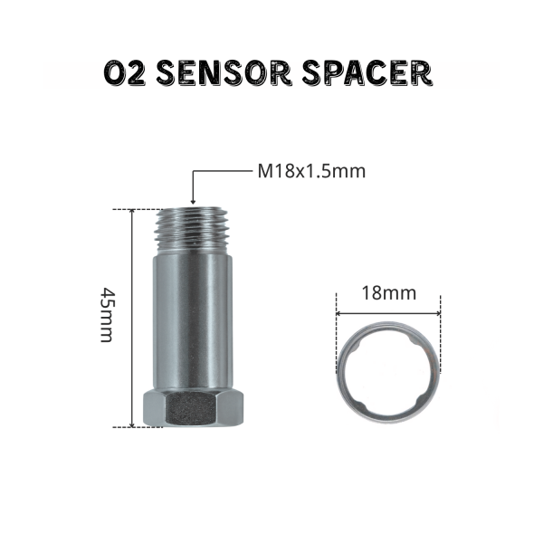 Spark Plug Non Fouler O2 Sensor Spacer Replace Dorman 42109 Oxygen Sensor Adapter - Image 3